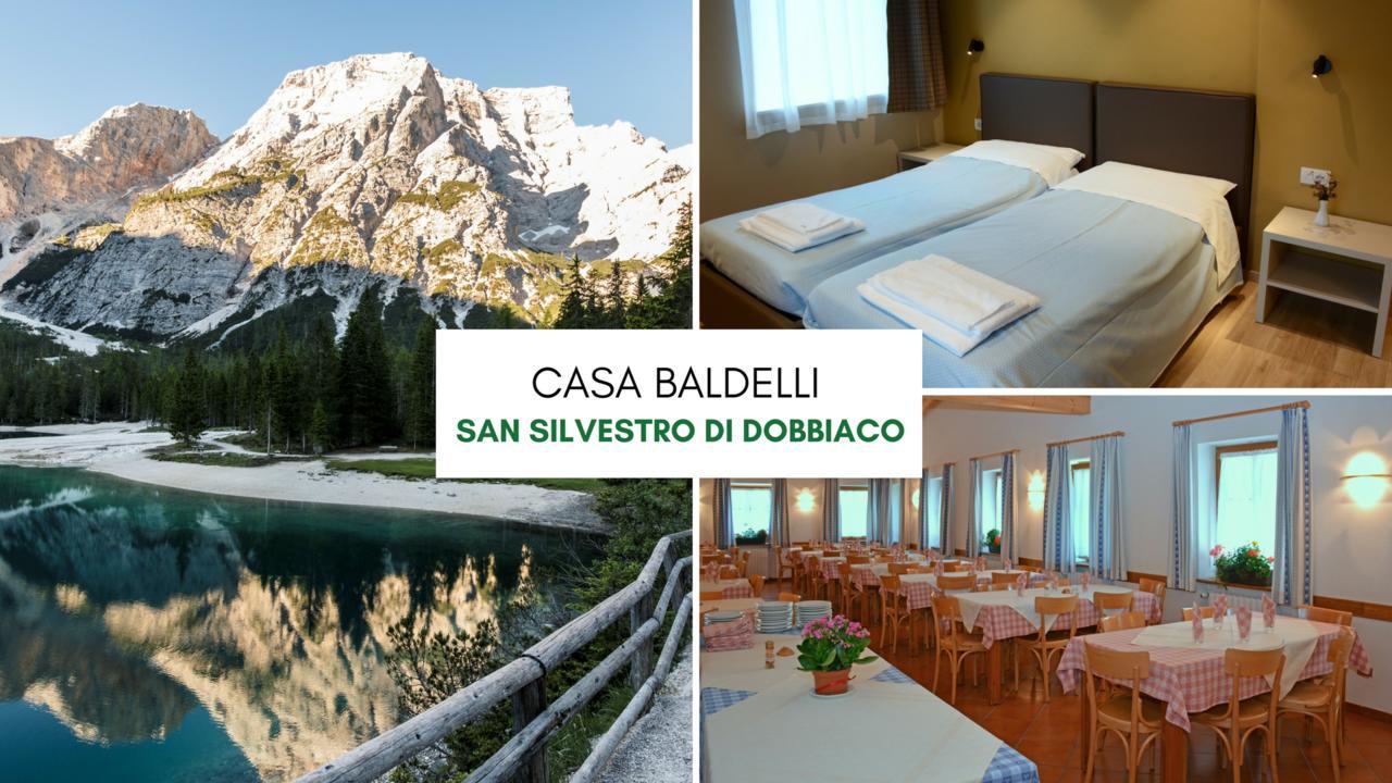 Hotel Casa Baldelli Toblach Exterior foto